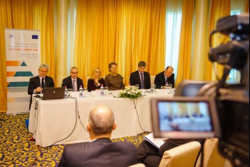 Participants of the conference 'Enhancing Growth through Regional Action – South East Europe 2020', organised by CEI and the RCC Secretariat, on 18 March 2014, in Sarajevo, BiH (Photo: CEI)