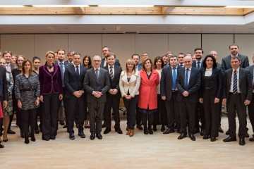 Participants of the first Meeting of MAP Coordinators, held in Brussels on 31 October 2017. (Photo: RCC/Jerome Hubert)