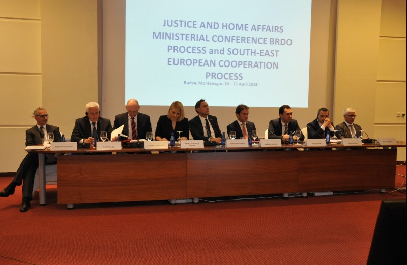 JHA Ministerial Conference Budva 16-17 May 2015 (Photo by the Government of Montenegro)