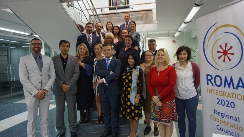 Participants of the Task Force meeting of the RCC's RI2020 Action Team, held on 20-21 September 2017 in Belgrade. (Photo: RI2020/Rada Krstanovic)