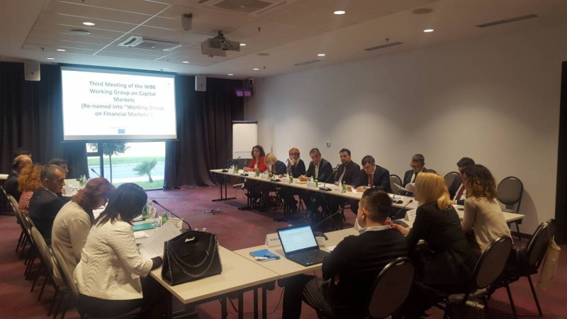 3rd Meeting of the Western Balkans Six Working Group on Financial Markets in Podgorica, 11 December 2018 (Photo: RCC/Nedima Hadziibrisevic)