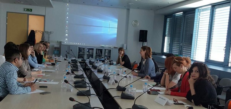 Visit of journalists from Serbia and representatives of Serbian Government’s Team for social inclusion and poverty reduction to the RCC Secretariat on the topic of gender-sensitive and affirmative media representation of vulnerable groups, Sarajevo, 31 March 2017 (Photo: RCC/Ratka Babic)