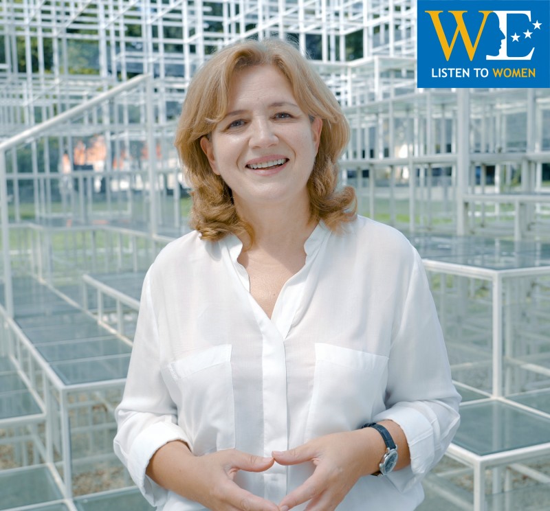 RCC's WE: Iris Gjinovci, SchoolMe Platform Co-Founder and Director (Photo: RCC/Kliker)