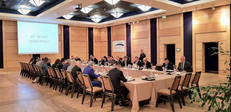 10th Conference of the South East European Military Intelligence Chiefs (SEEMIC), in Tirana on 7 November 2018 (Photo:RCC/Natasa Mitrovic)
