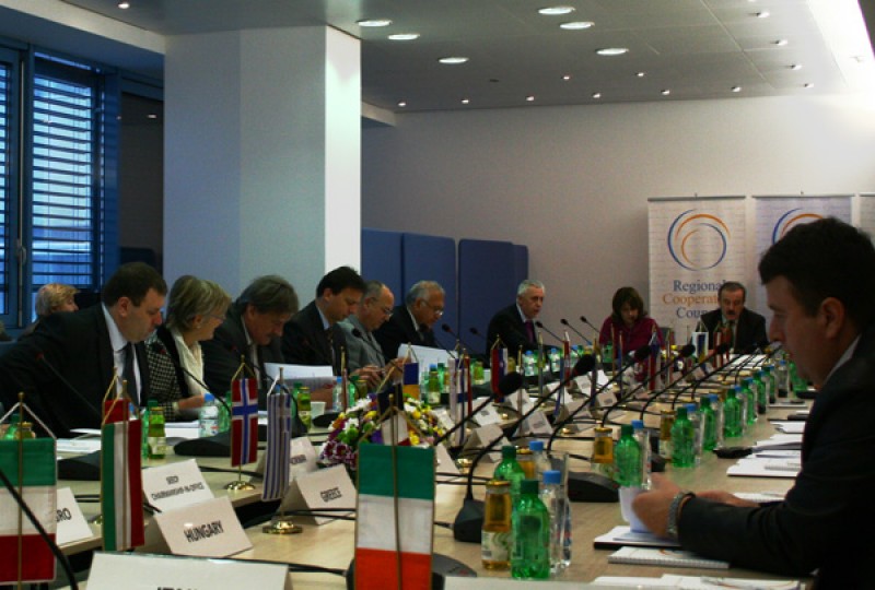 Meeting of the RCC Board held on 2 December 2010, in Sarajevo, Bosnia and Herzegovina. (Photo RCC/Selma Ahatovic-Lihic)
