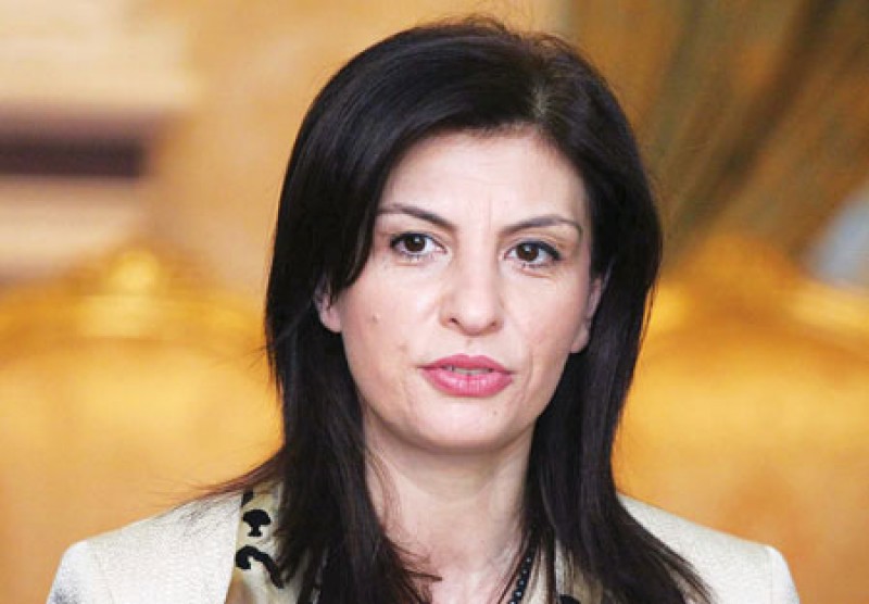 Josefina Topalli, Speaker of Parliament of Albania (Photo: http://www.gazetavogel.al)