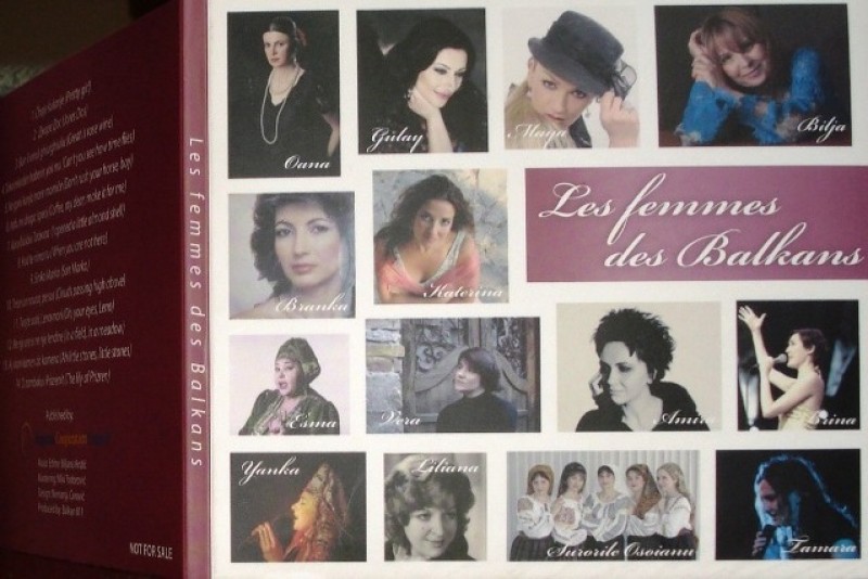RCC Secretariat published music CD Les Femmes Des Balkans featuring 14 artists from the region (Photo: RCC)