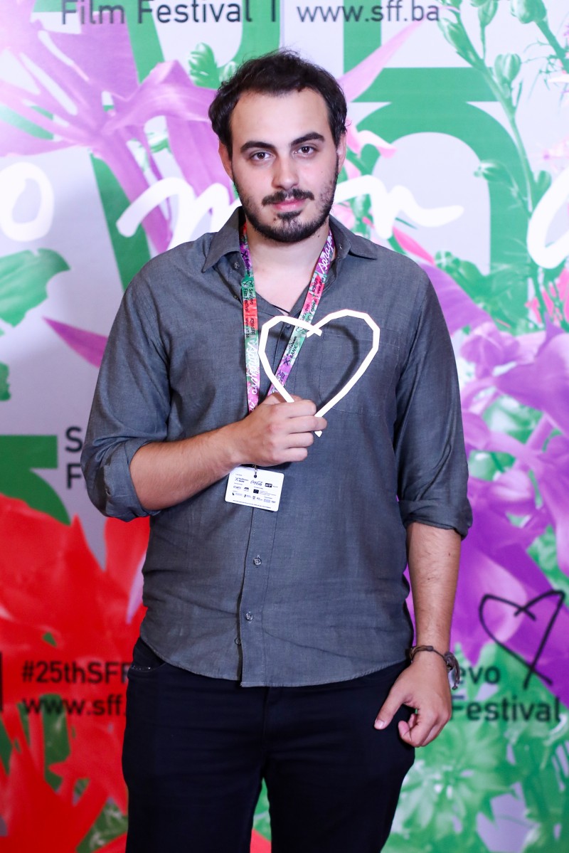 Young director Nikola Stojanovic from Serbia won a Heart of Sarajevo for The Best Student Film for the short movie
