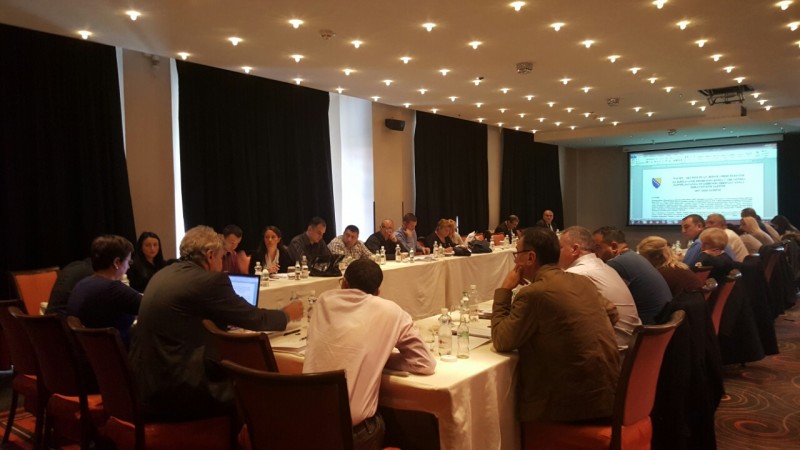 Public dialogue forum on Roma Integration held in Sarajevo on 7 November 2016. Sharing information on employment, housing and health care and working on finalisation of the Action Plan on Roma for 2017-2020. (Photo: RCC/Rada Krstanovic)
