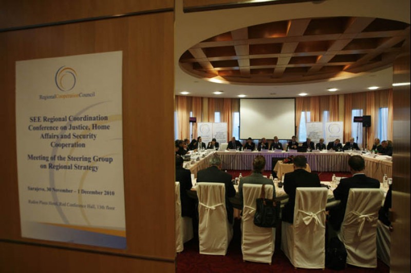 3rd Regional Coordination Conference on Justice, Home Affairs and Security Cooperation took place in Sarajevo, BiH, 30 November-1 December 2010. (Photo RCC/Dado Ruvic)