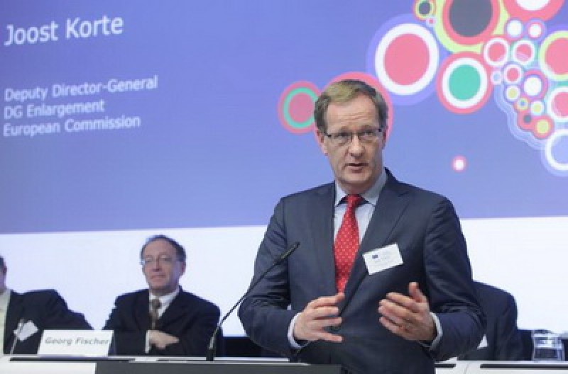 Joost Korte, Acting Director General, Directorate General for Enlargement, European Commission, Brussels (Photo: ec.europa.eu)