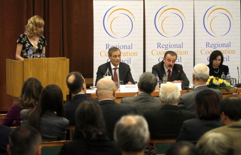 Regional Cooperation Council marked its third anniversary at the panel discussion ‘South East Europe in 2011 and Beyond: Sharing the Same Vision’, held on 7 March 2011 in Sarajevo, BiH. (Photo RCC/ Dado Ruvic)