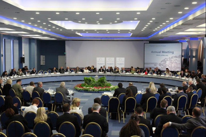 The fifth RCC Annual Meeting was held on 30 May 2013 in Ohrid. (Photo RCC/Ljupcho Blagoevski)