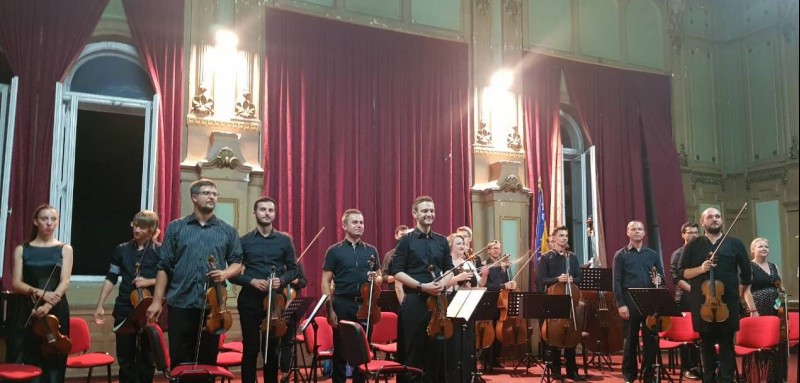 No Border Orchestra at concert in Sarajevo on 20 August 2018, within their Western Balkans tour, supported by RCC (Photo: RCC/Mirela Mahic)