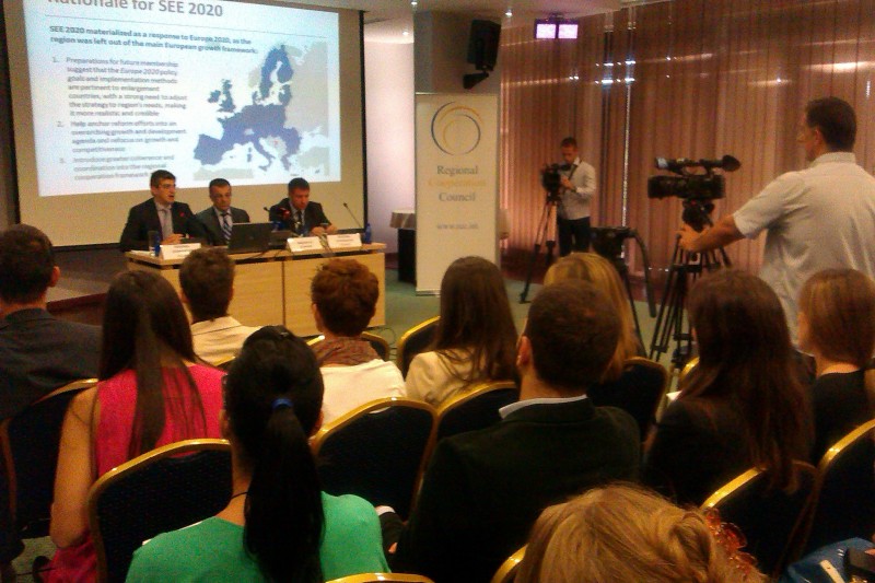 SEE 2020 strategy outreach workshop in Podgorica on 13 September 2013. (Photo RCC∕Selma Ahatovic-Lihic)