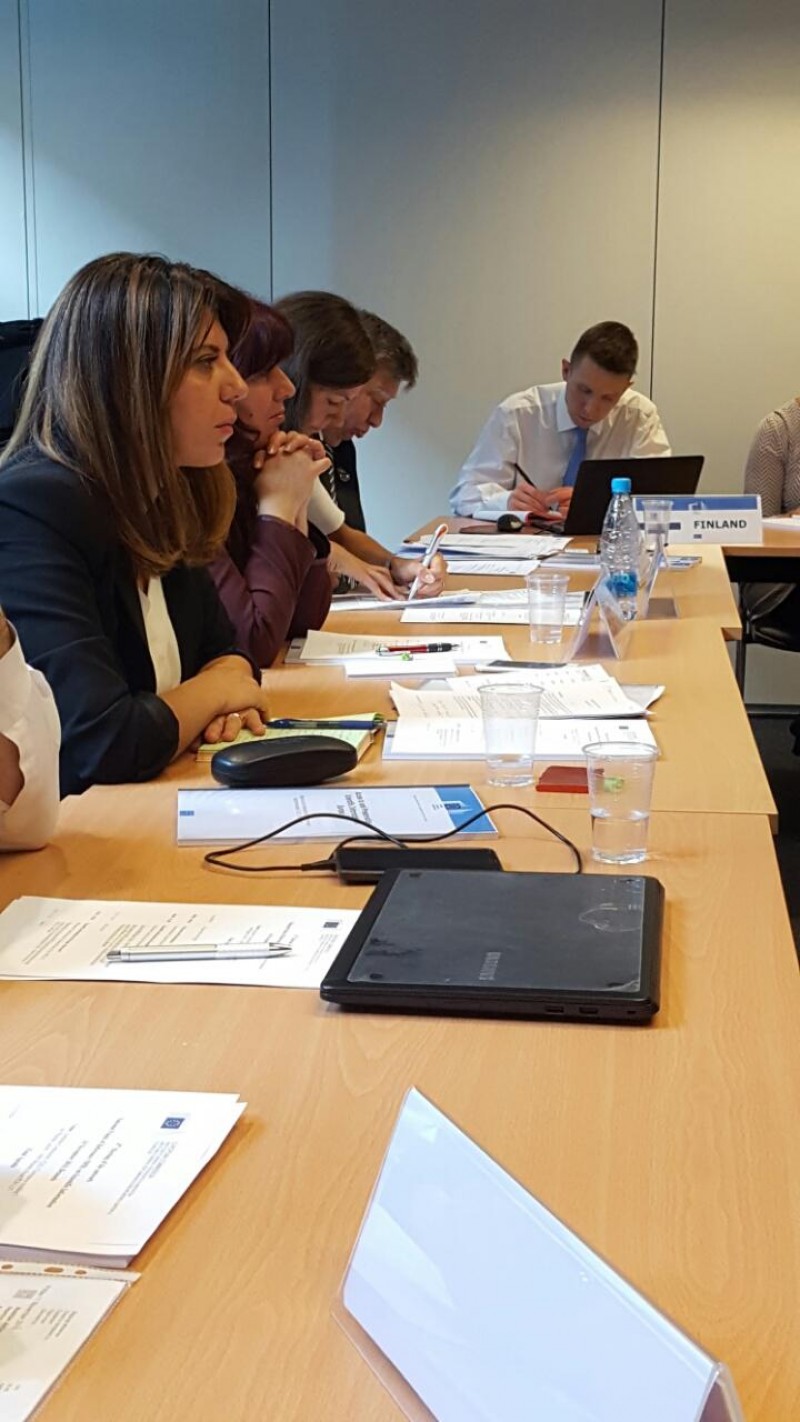 RCC’s Expert on Smart Growth, Mimika Dobroshi presenting work plan of regional Working Group on Open Science to EU member states network on scientific information in Brussels, 10 November 2016 (Photo: RCC)