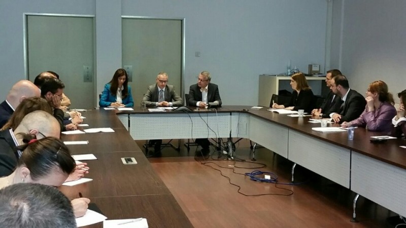 Briefing of the RCC Secretary General Goran Svilanovic for South East Europe’s Ambassadors accredited in Brussels to EU and NATO and EC Director General Christian Danielson (Photo: RCC/Natasa Mitrovic)