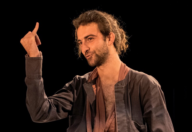RCC supports ' Romeo and Juliet' theater play by Belgrade-based Radionica Integracije and Pristina-based Quendra Multimedia, in Sarajevo on 21 March 2016. On the photo is Tristan Halilaj as Romeo. (Photo: Radionica integracije)