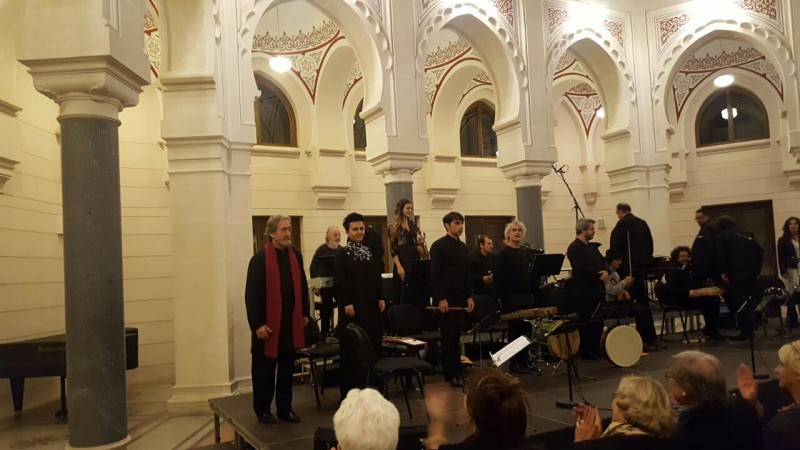 Concert Jordi Savall & instrumental ensemble Hespèrion XX as a part of Local Award Ceremony for the Employees and Activists of the National Museum of Bosnia and Herzegovina, Grand Prix winners of the EU Prize for Cultural Heritage / Europa Nostra Award 2016, with support of RCC (Photo: RCC/Alma Arslanagic Pozder)