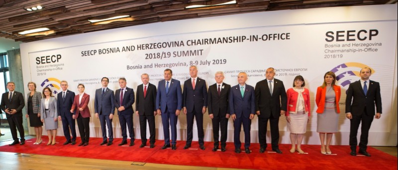 Participants of the SEECP Summit that took place in Jahorina, Bosnia and Hezegovina, on 9 July 2019 (Photo: RCC/Vedran Kurtes)