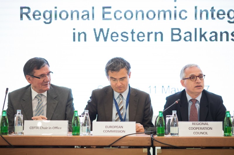 Workshop on Regional Economic Integration in Western Balkans, co-organized by the RCC, EC, and CEFTA, took place on 11 May 2017 in Sarajevo, BiH (Photo: RCC/Haris Calkic)