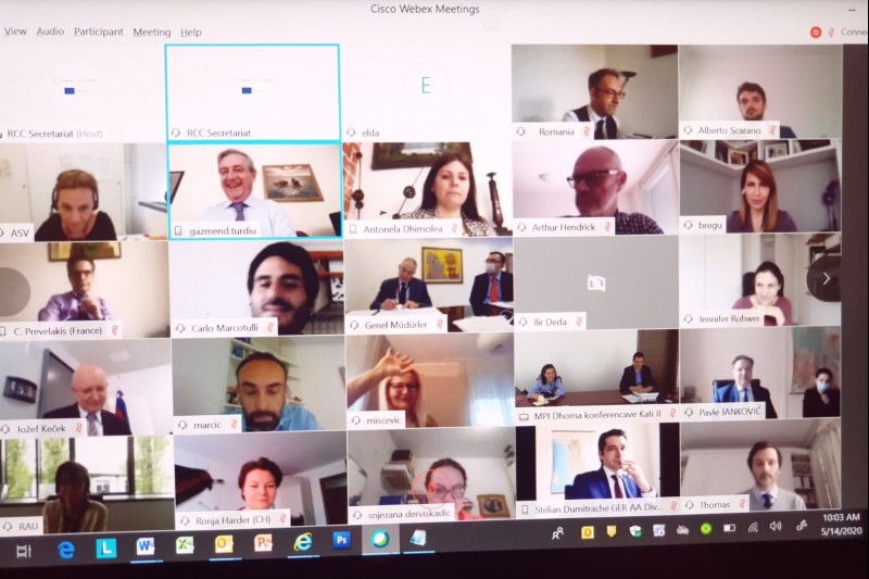 RCC Board met for the 40th time in a row and for the first time online due physical distancing requirements, on 14 May 2020