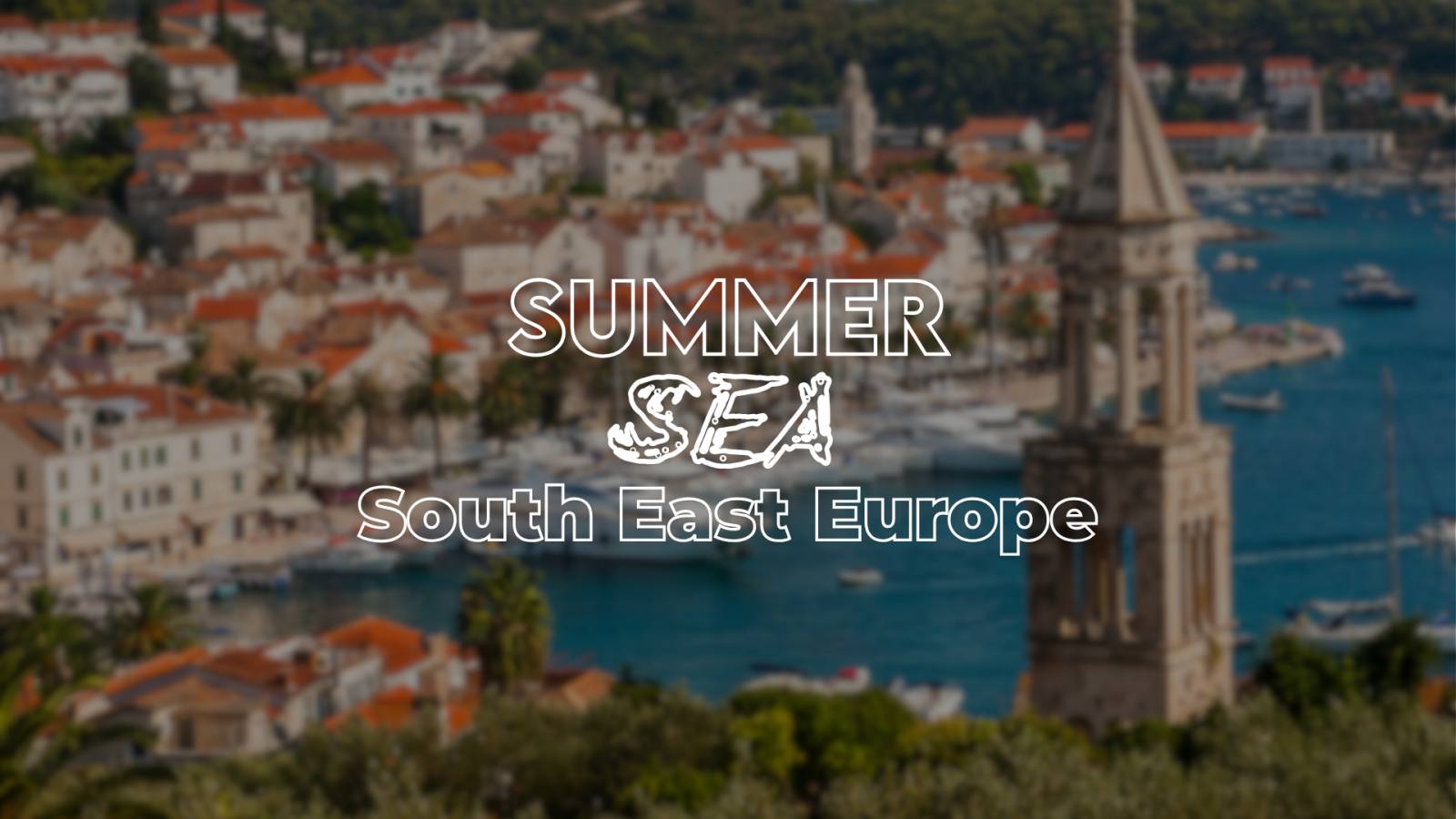 South East Europe - where the horizon meets endless shades of blue