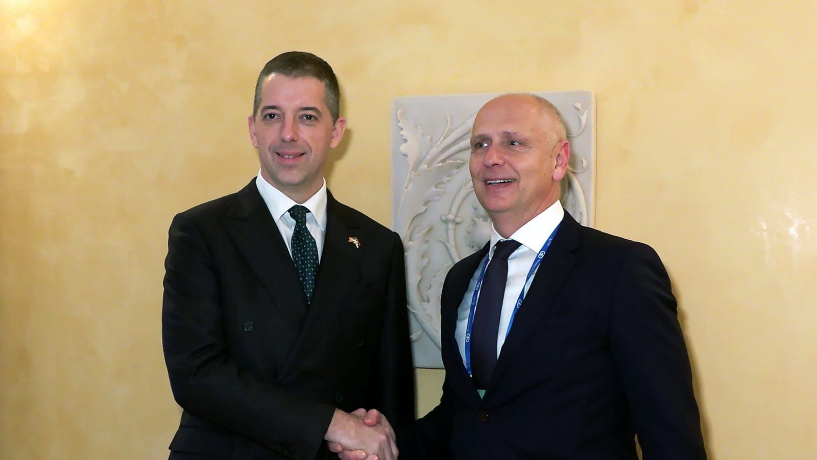 RCC Secretary General Amer Kapetanovic and Marko Đurić, Minister of Foreign Affairs of Serbia met at Munich Security Conference on 14 February 2026 (Photo courtesy of Ministry of Foreign Affairs of Serbia)