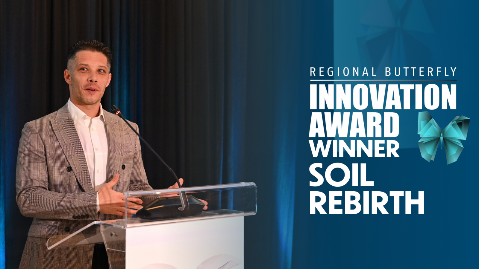 Green innovation Butterfly Innovation Award winner: Soil Rebirth