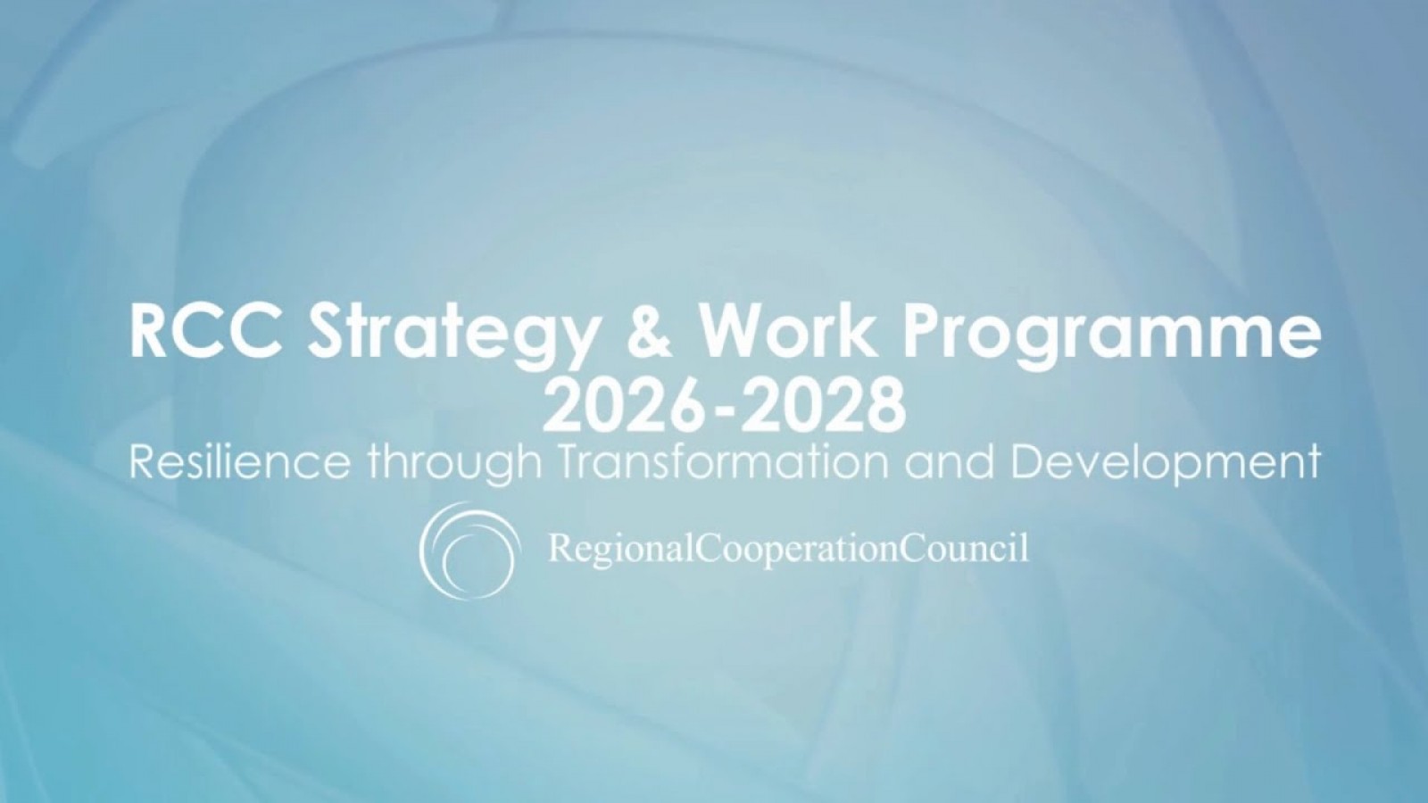 RCC Strategy and Work Programme 2026-2028