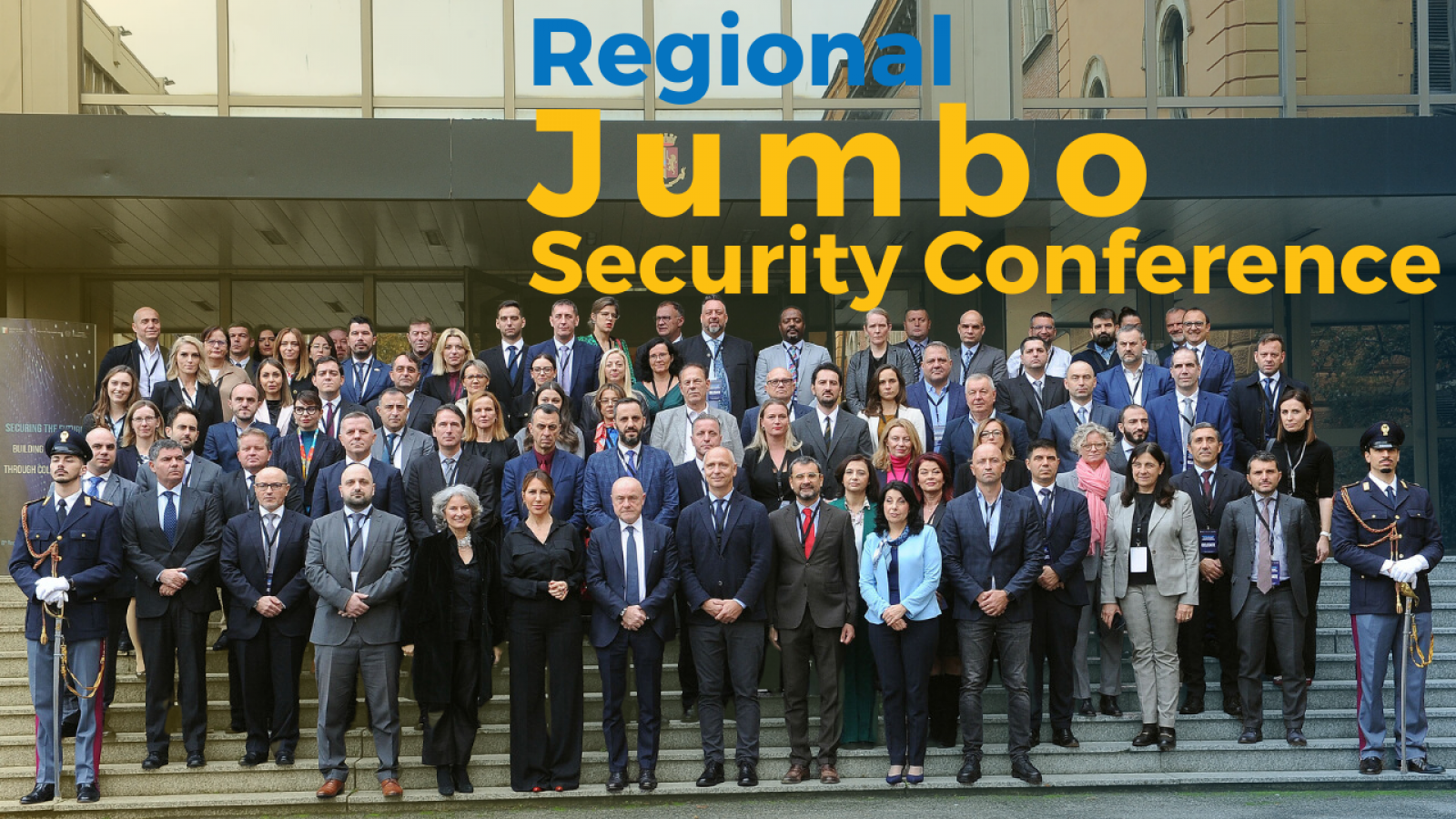All the roads lead to #Rome but for Jumbo Security Conference and presentation of RCC #SecuriMeter