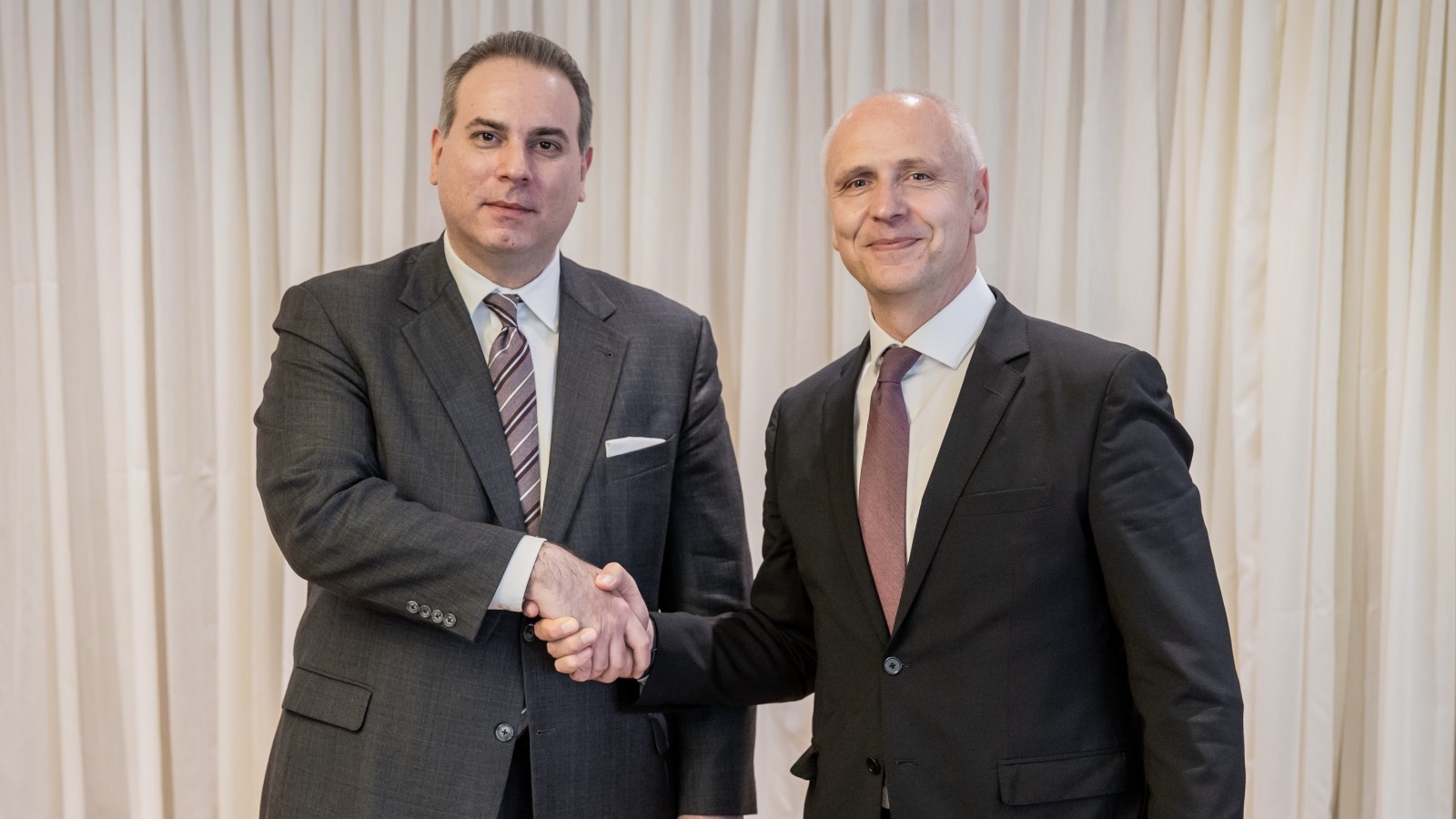 RCC SG Amer Kapetanovic with Deputy Prime Minister of Montenegro Filip Ivanovic