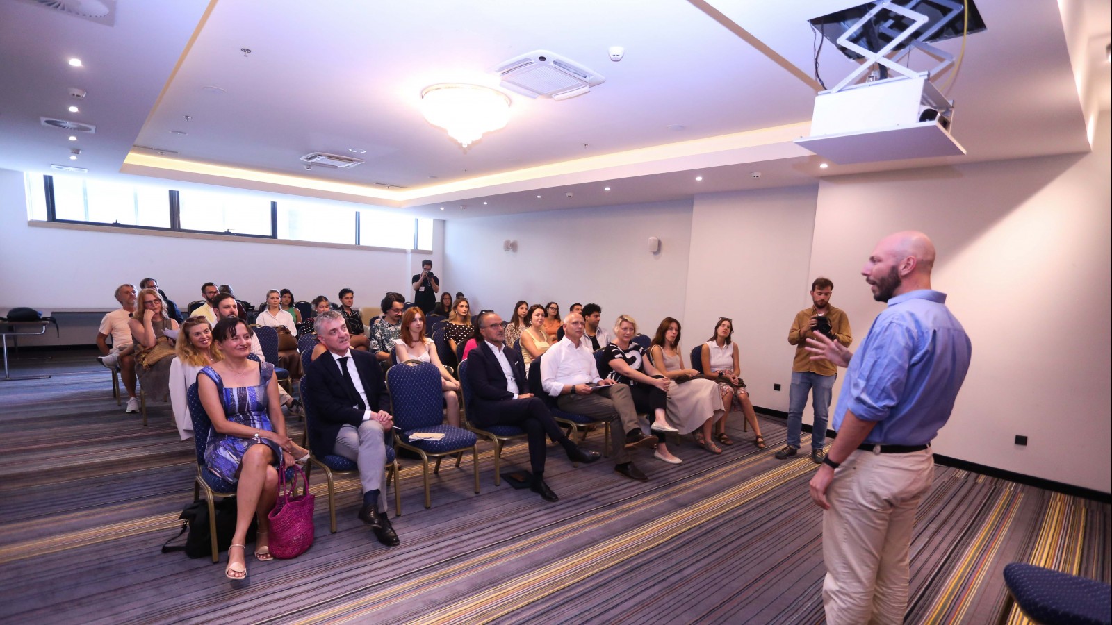 Discussion titled “What Do We Ask of the Next Generation? Film, Democracy and Regional Competitiveness