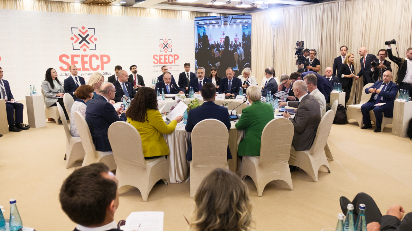 Here’s what went on in Tirana