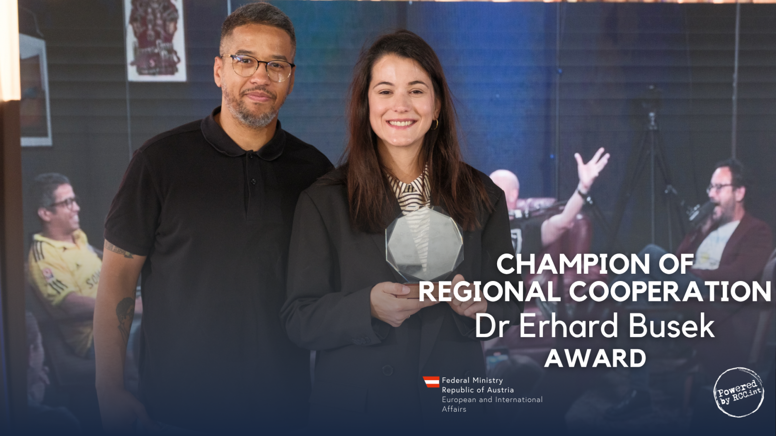 Agelast Podcast wins 2024 Champion of Regional Cooperation Dr Erhard Busek Award!