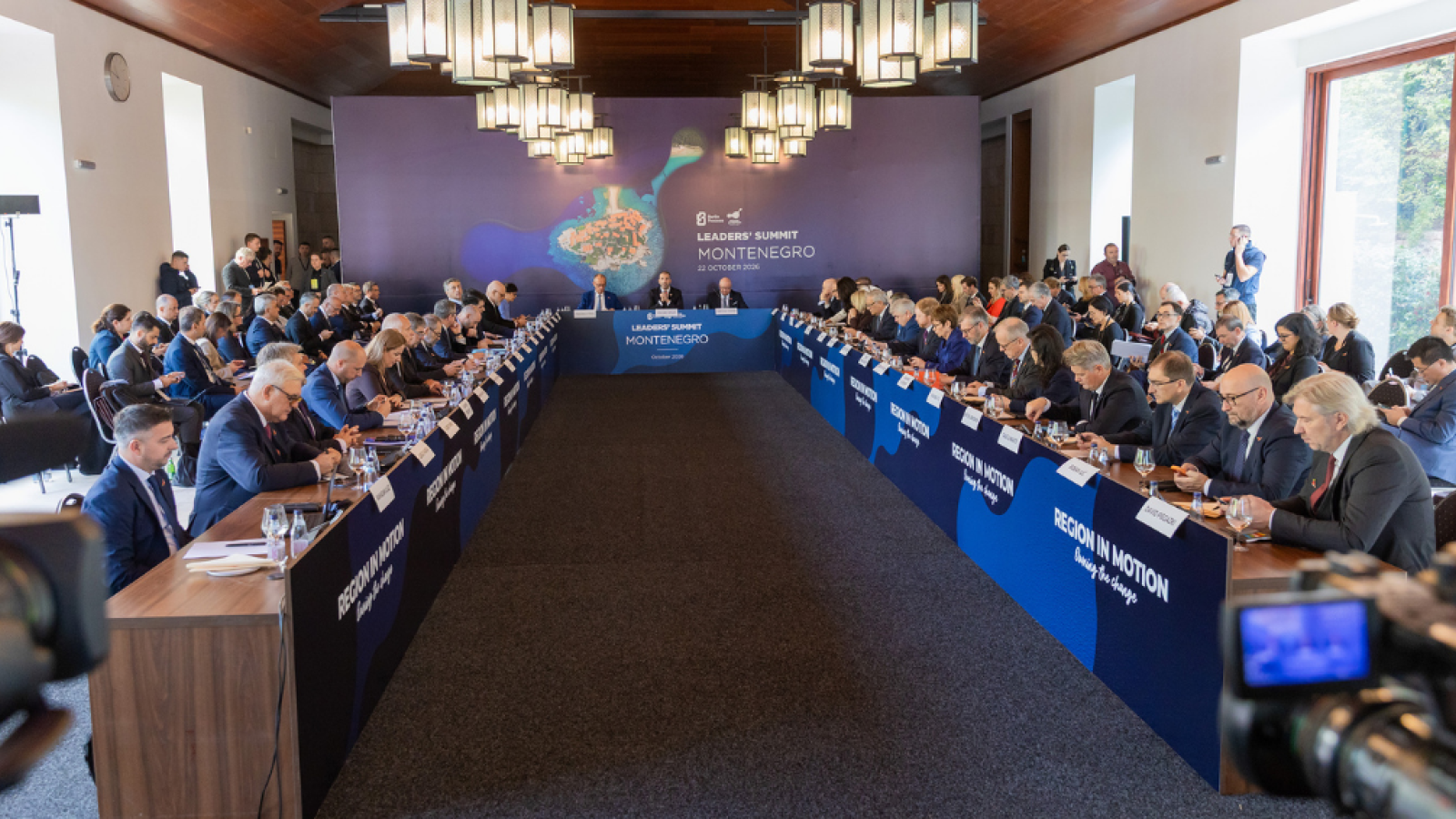 Berlin Process Leaders' Summit took place on 22 October 2026 in Budva (Photo: Djordje Cmiljanić/Government of Montenegro)