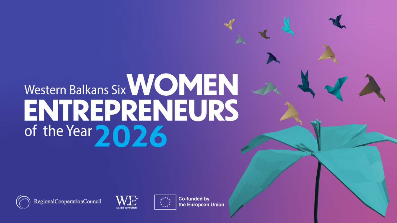 RCC opens nominations for Western Balkans Six Women Entrepreneurs of the Year 2026