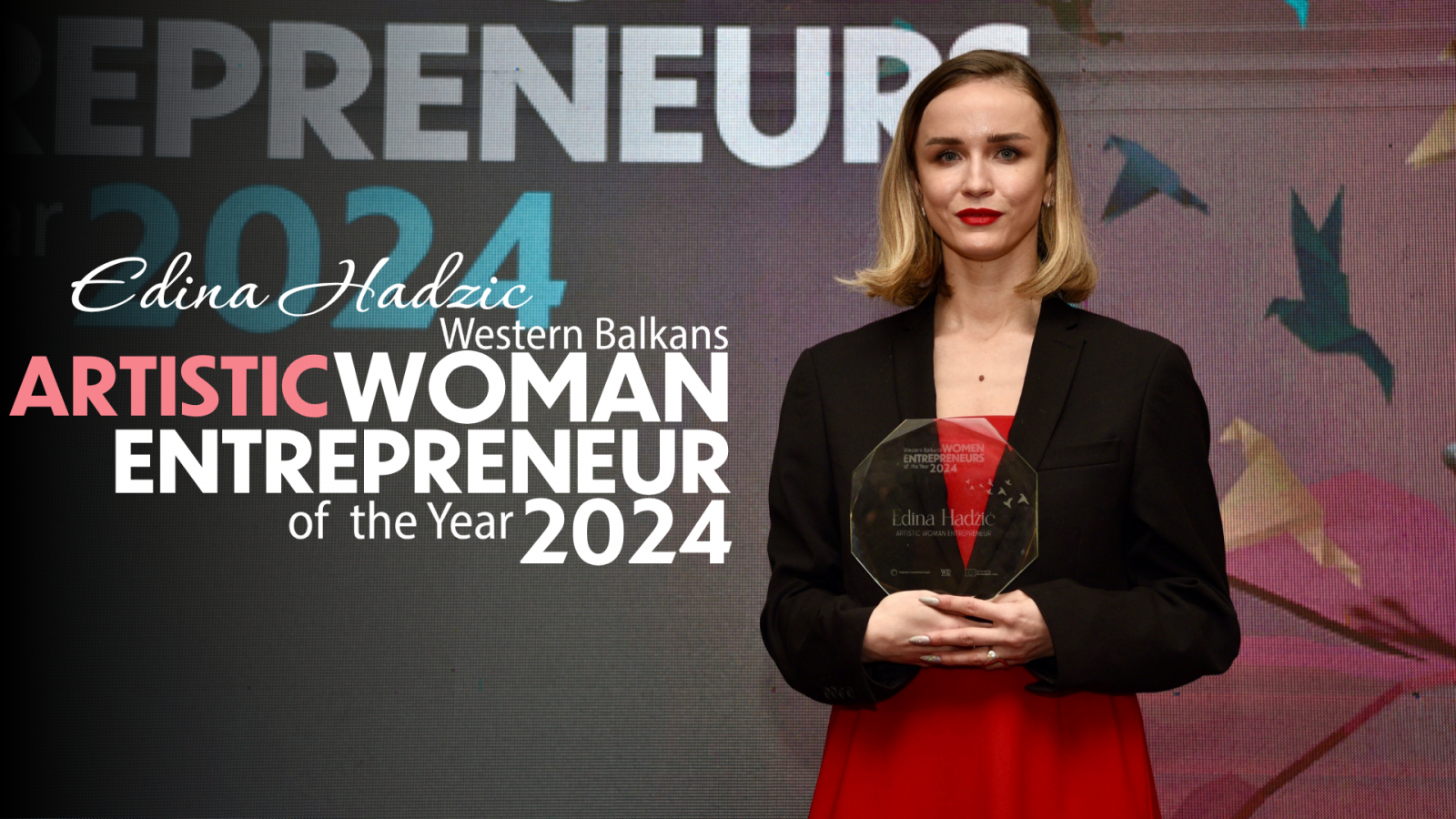 Meet the Western Balkans Artistic Woman Entrepreneur of the year 2024: Edina Hadzic