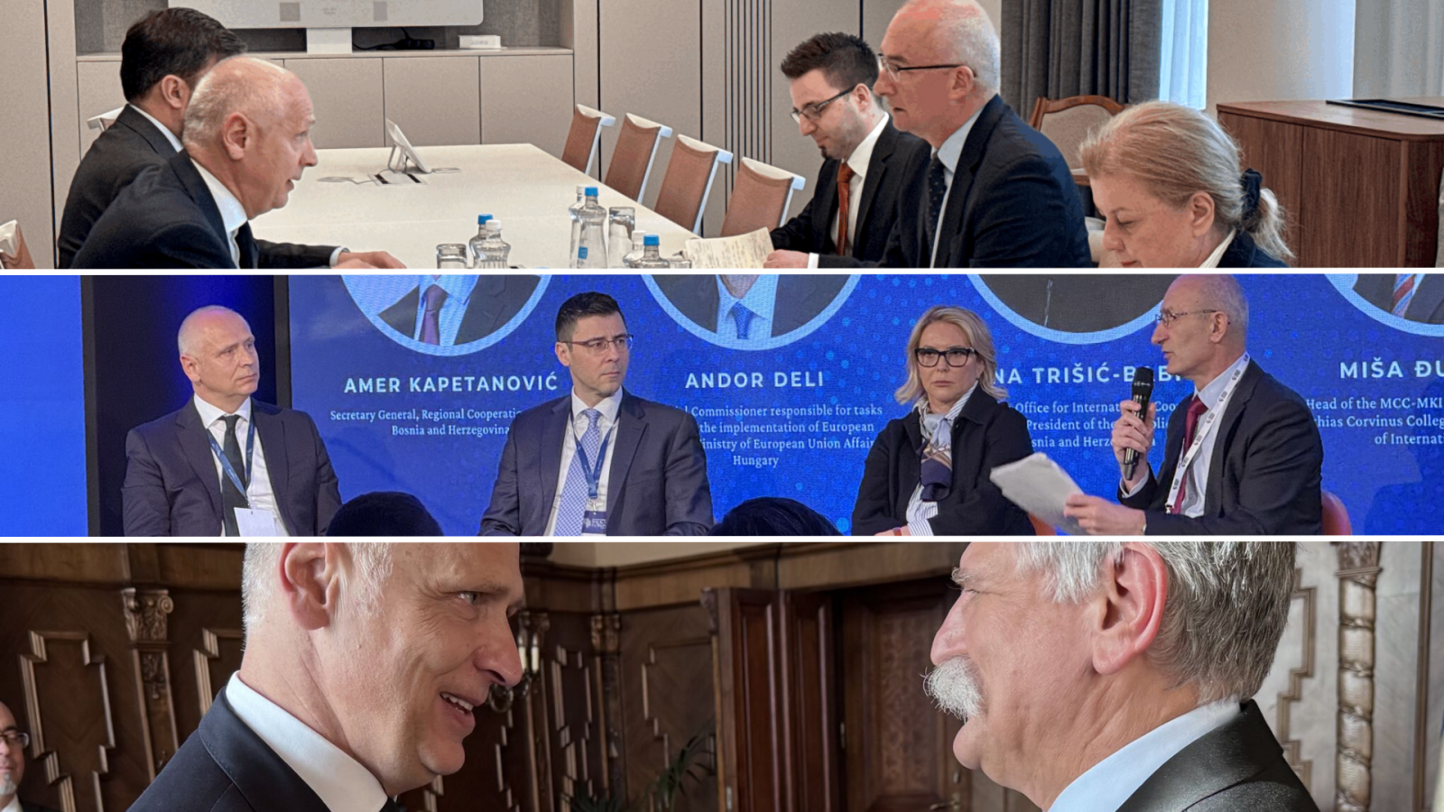 full day of regional dialogue today in Budapest