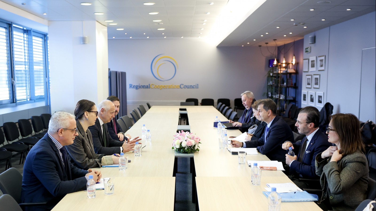 RCC SG Amer Kapetanovic welcomed the DMFA Theoharis Theoharis in Sarajevo