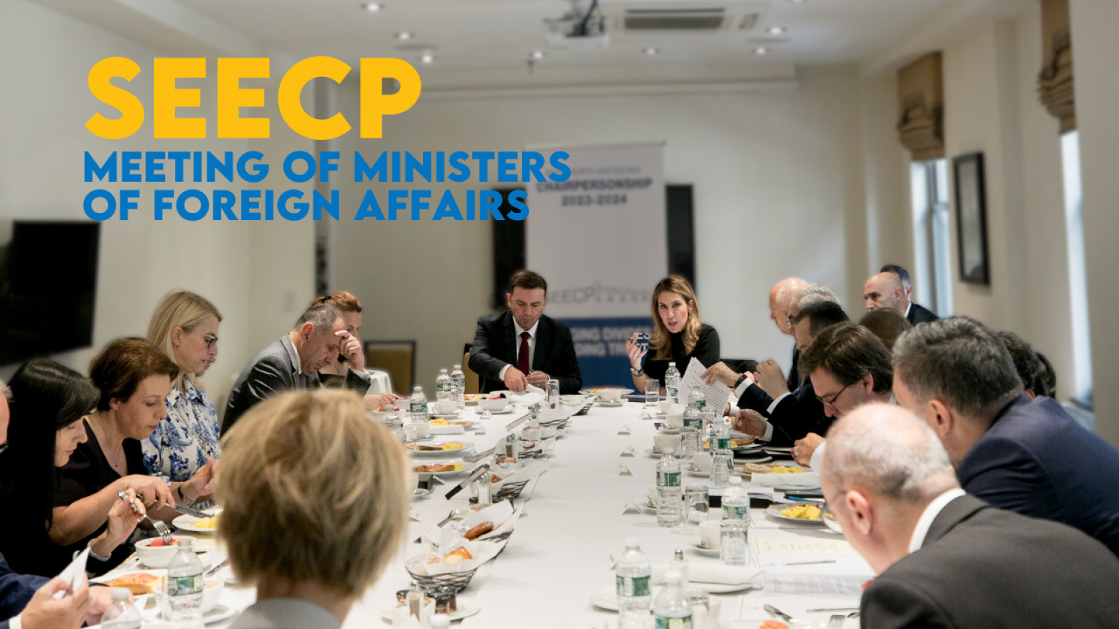 SEECP Ministers of foreign affairs meeting in #NewYork
