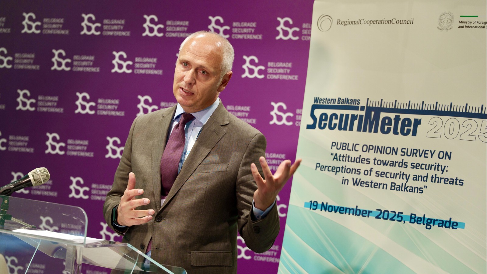 Speech by RCC Secretary General at the SecuriMeter 2025 presentation