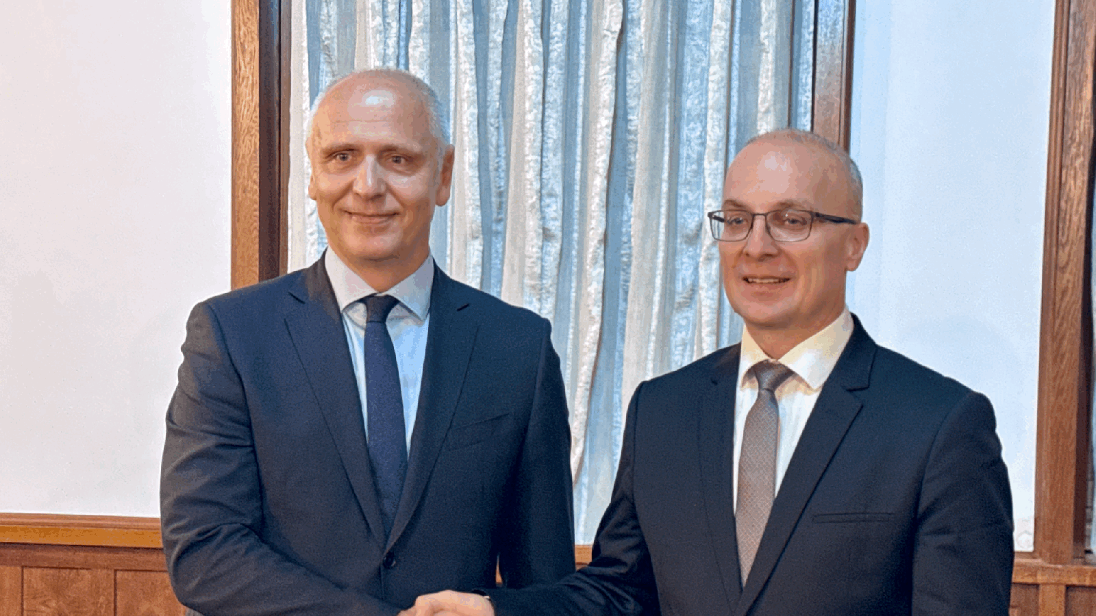 RCC Secretary General Amer Kapetanovic met with Antonio Miloshoski, Vice President of the Parliament Assembly of North Macedonia in Skopje on 26 March 2026 (Photo: RCC)