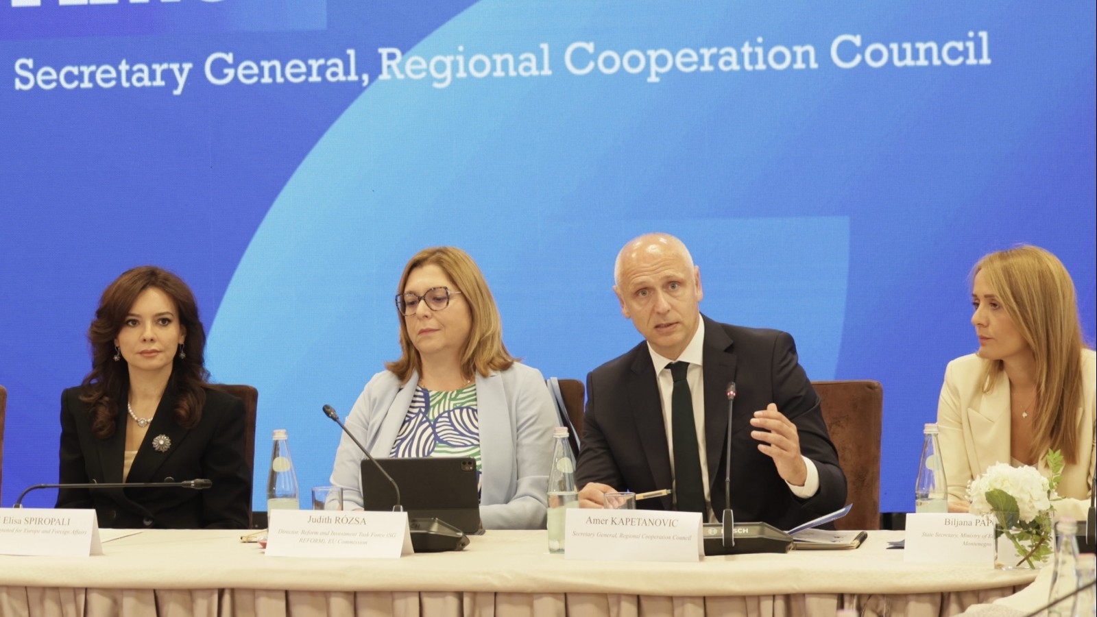 RCC SG Amer Kapetanović at Tirana Connectivity Forum 2025