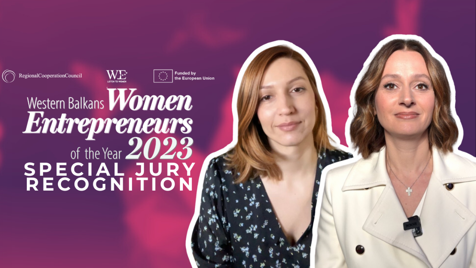 Meet Blerina Bombaj & Danka Zivkovic WB Women Entrepreneurs Special Jury Recognition recipients