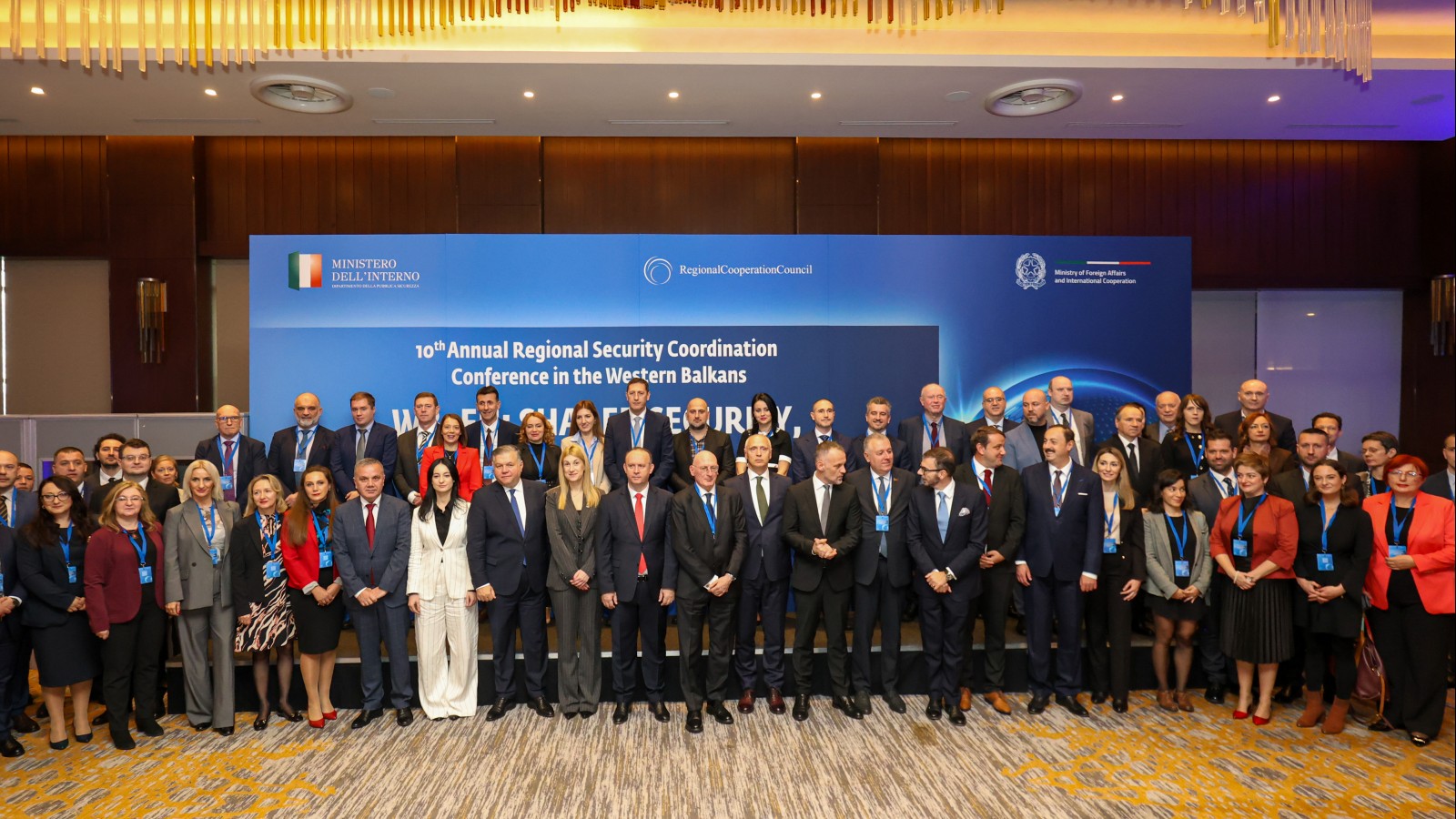 10th Annual Regional Security Coordination Conference in Skopje