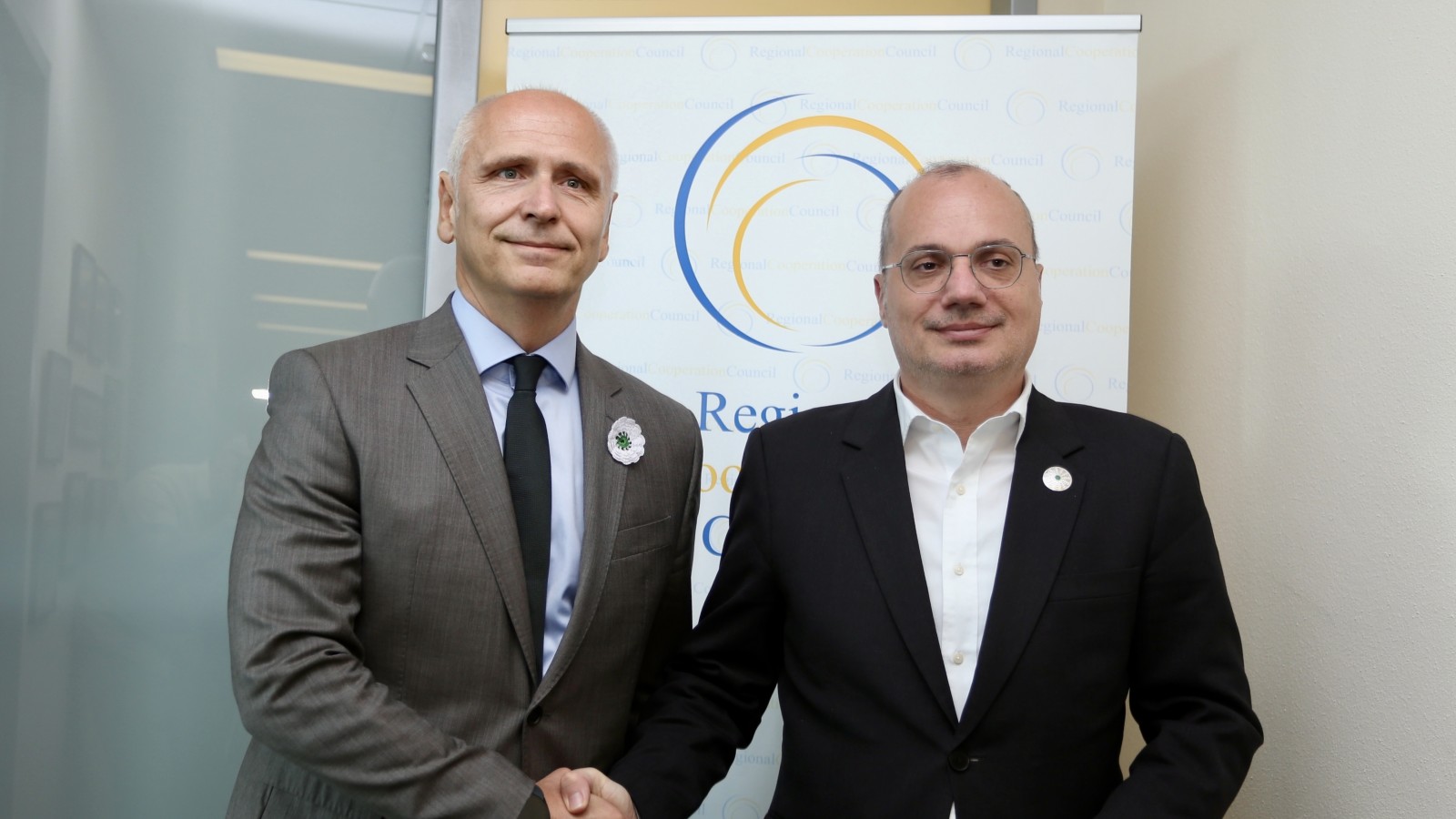 Minister for Europe and Foreign Affairs of Albania Igli Hasani Visits RCC Headquarters