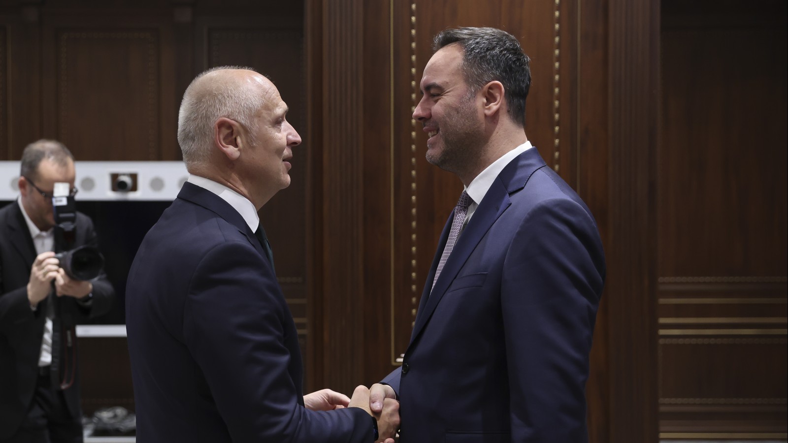 RCC Secretary General Amer Kapetanovic met with Deputy Prime Minister and Minister of Foreign Affairs and Diaspora Glauk Konjufca in Pristina on 28 April 2026 (Photo: RCC/Valdrin Xhemaj)