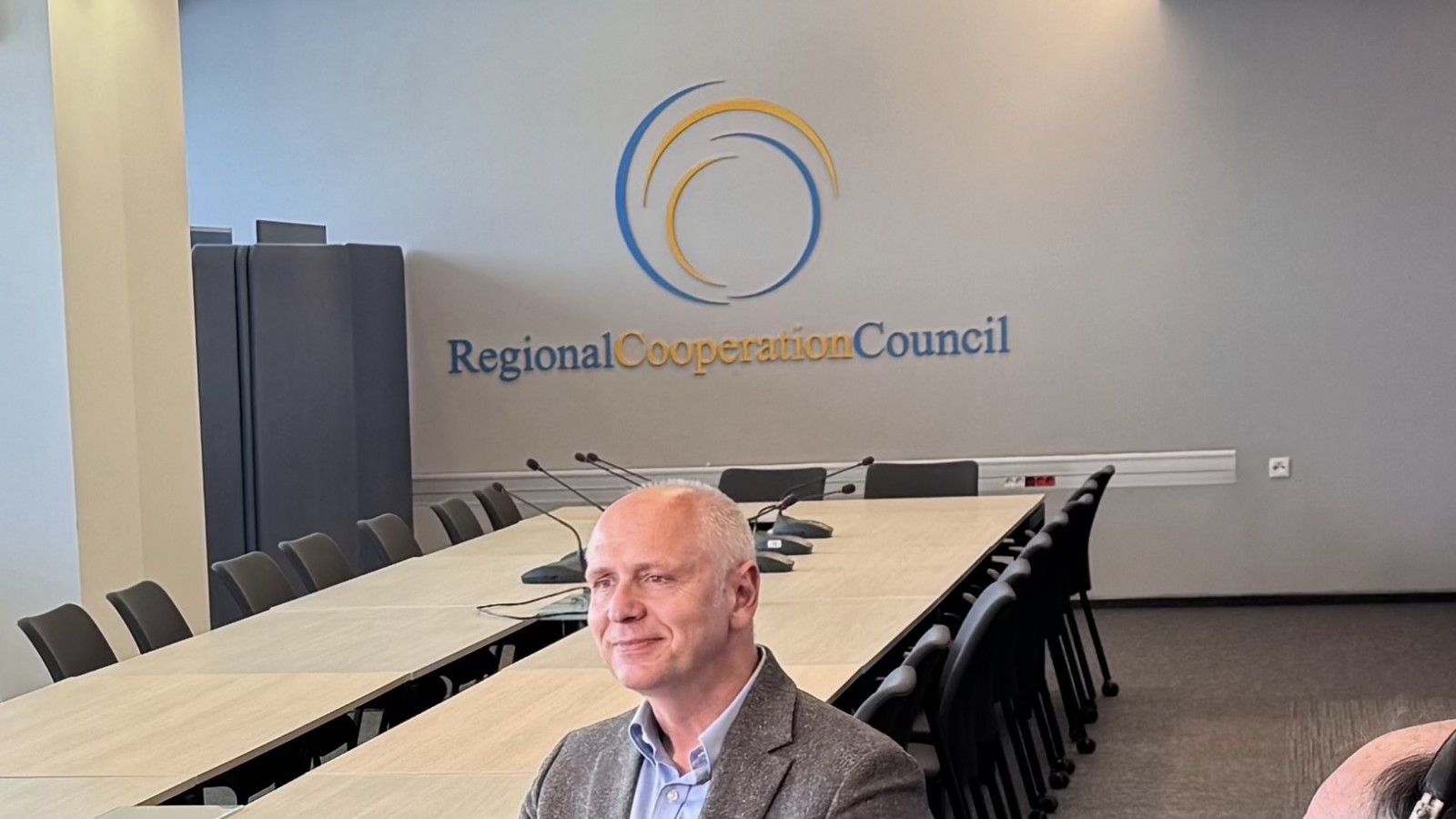 RCC Secretary General for RTV SLO