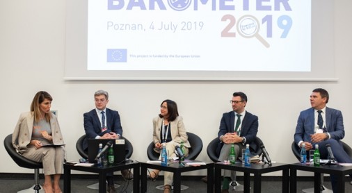 Regional Cooperation Council presents Balkan Barometer 2019 findings at Western Balkans Summit in Poznan, 4 July 2019 (Photo: RCC/Erik Witsoe) 